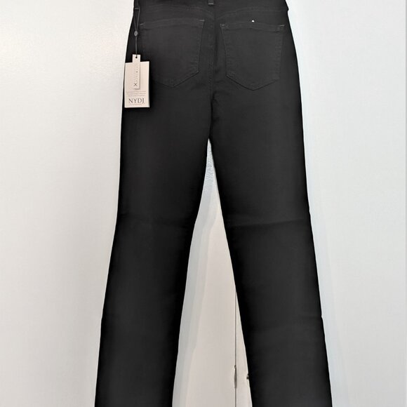 NYDJ Straight Leg Black Jeans - Picture 6 of 6
